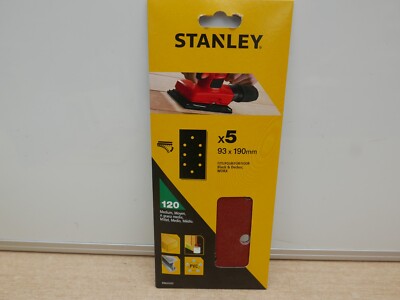 Stanley Black & Decker STA31522 120er Körnung 93 mm x 190 mm Schleifer Schleifblätter