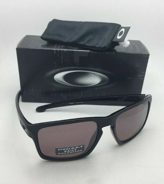 Polarized OAKLEY Sunglasses SLIVER OO9262-07 57-18 Polished Black