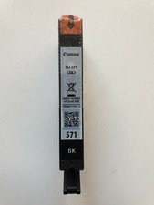 CLI-571 CANON Genuine Black Ink Cartridge - Original - CLI-571BK For Pixma