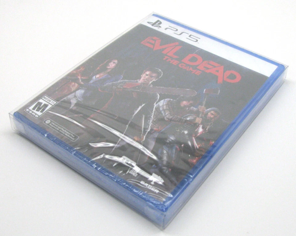 50X JUEGO SONY PLAYSTATION PS5 CIB - CAJA PROTECTORA DE PLÁSTICO TRANSPARENTE FUNDA PROTECTORA Foto 4 de 4