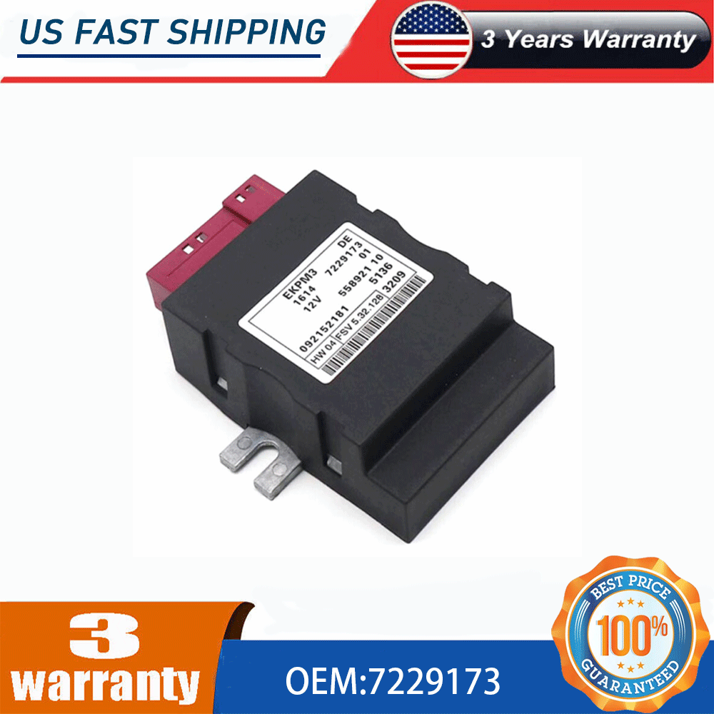 Fuel Pump Control Module for BMW 1 Series E82 2011 - 2012 7229173 Fuel Pump Control Module for BMW 1 Series E82 2011 - 2012 7229173