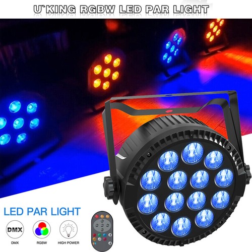 150W RGBW Par Can Light 14LED DMX512 DJ Party Disco Stage Beam Wall Wash Light - Picture 2 of 15