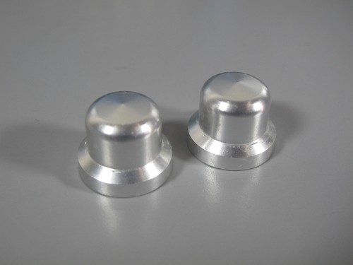 Pair Rear Hub Cover Wheel Lock Tamiya 1/14 R/C King Knight Hauler Cascadia Man - Picture 4 of 6