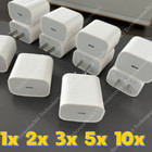 1-10 Lot Fast Charger Usb Type C Wall Power Adapter For iPhone 14 13 12 11ProMax