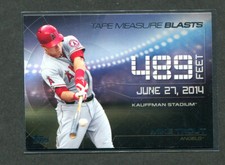 2015 Topps Update Tape Measure Blast Insert Complete Your Set You Pick