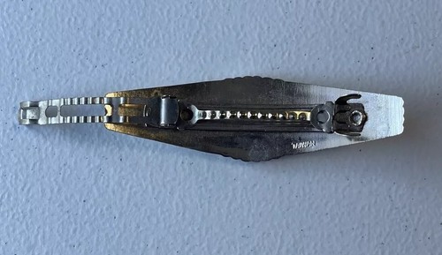 Vintage Metal Hair Barrette Clip Taiwan 6” - Picture 4 of 12