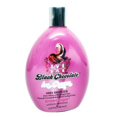 Tan Inc Brown Sugar DD Black Chocolate Ice Cream 400X Tanning Lotion 13.5oz