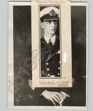 Romanian Royal Family PRINCE NICHOLAS Uniformed in Bucharest 1930 Press Photo