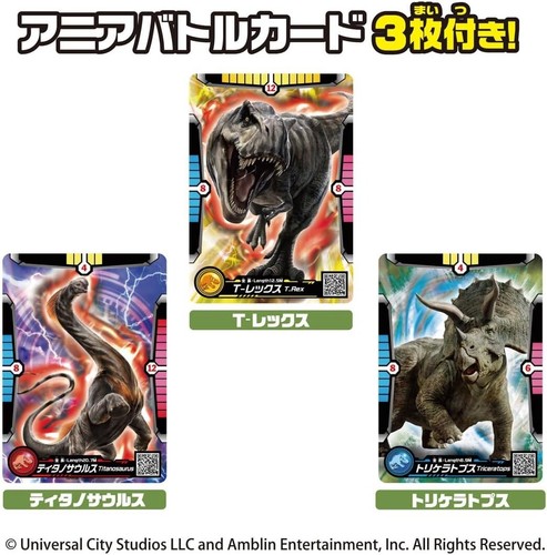 New TAKARA TOMY Ania Jurassic World Titanosaurus of Land DX Set From Japan - Picture 4 of 14