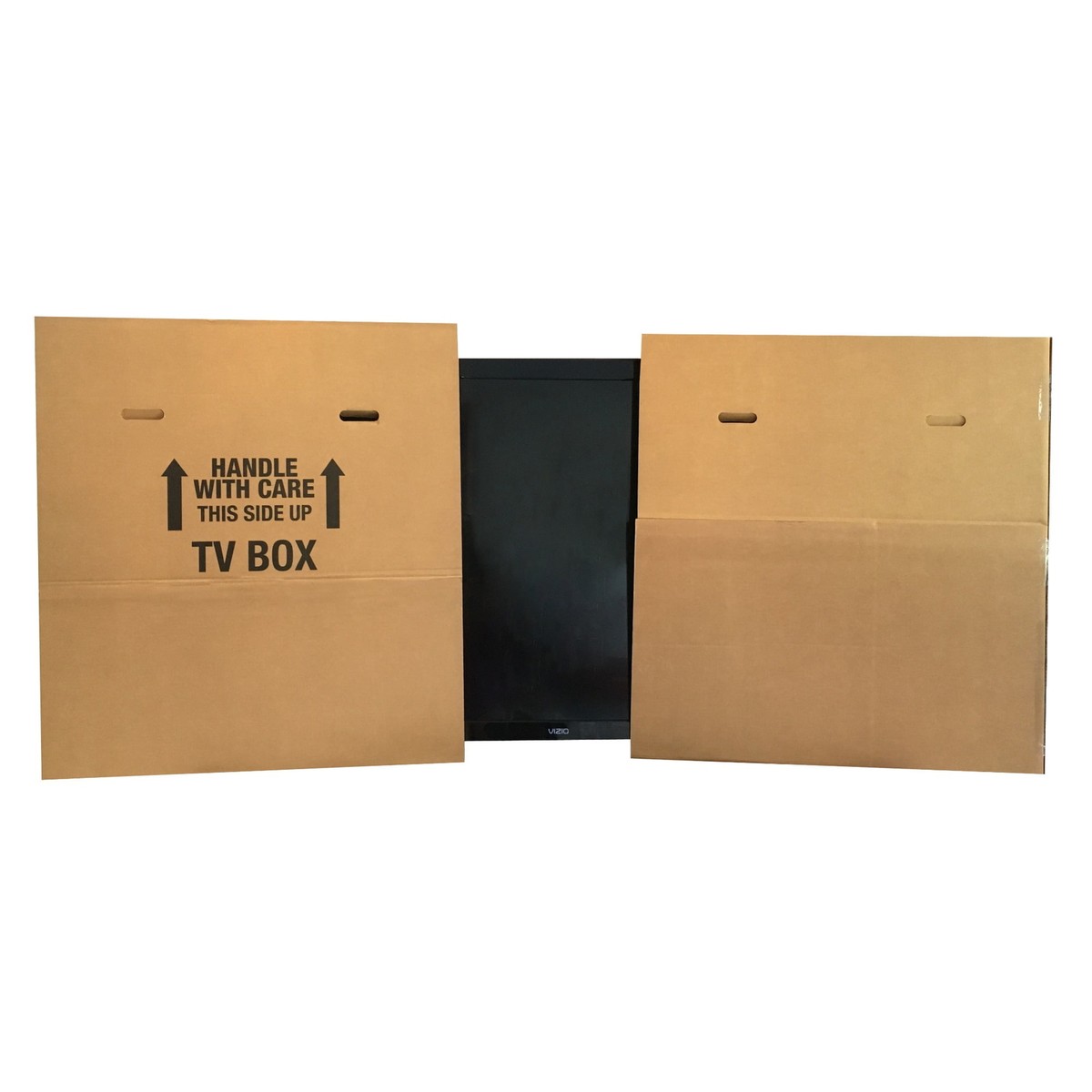 TV Adjustable Moving Flat Screen TV Box Shipping Box Storage Fits