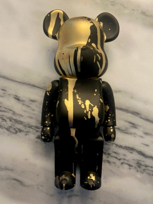 MEDICOM TOY - BE@RBRICK THE CONVENI BLACK／GOLD MEDICOM TOY - BE@RBRICK THE CONVENI × fragmentdesign 400