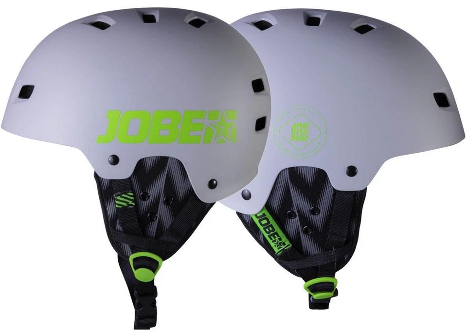 Jobe BASE WAKE helmet Helm Wakeboard Kite Surf Wassersporthelm Cool Gray