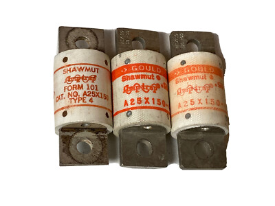 Fusible Amp-Trap Gould Shawmut A2Y250-4, 250A, 250V AC/DC, Type 4 - Neuf, Origine USA