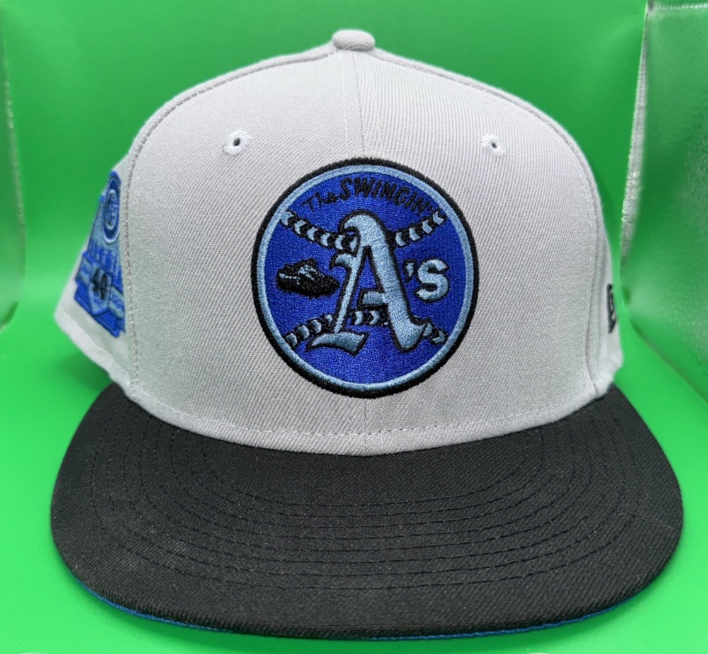 Oakland A’s Hat New Era 7 1/2 Cooperstown Collection Swinging Athletics NWOT