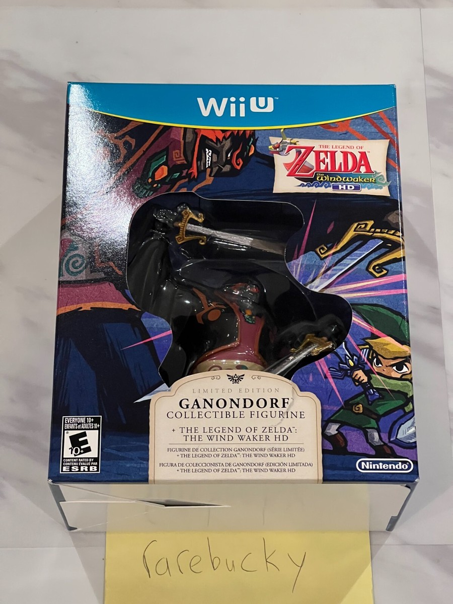 Legend of Zelda The Wind Waker HD Limited Edition w/Figure