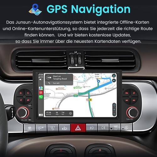 Für FIAT PANDA 312 2012-2024 Carplay Autoradio GPS NAVI BT DAB+ Android13 2+64GB - Bild 15 von 16