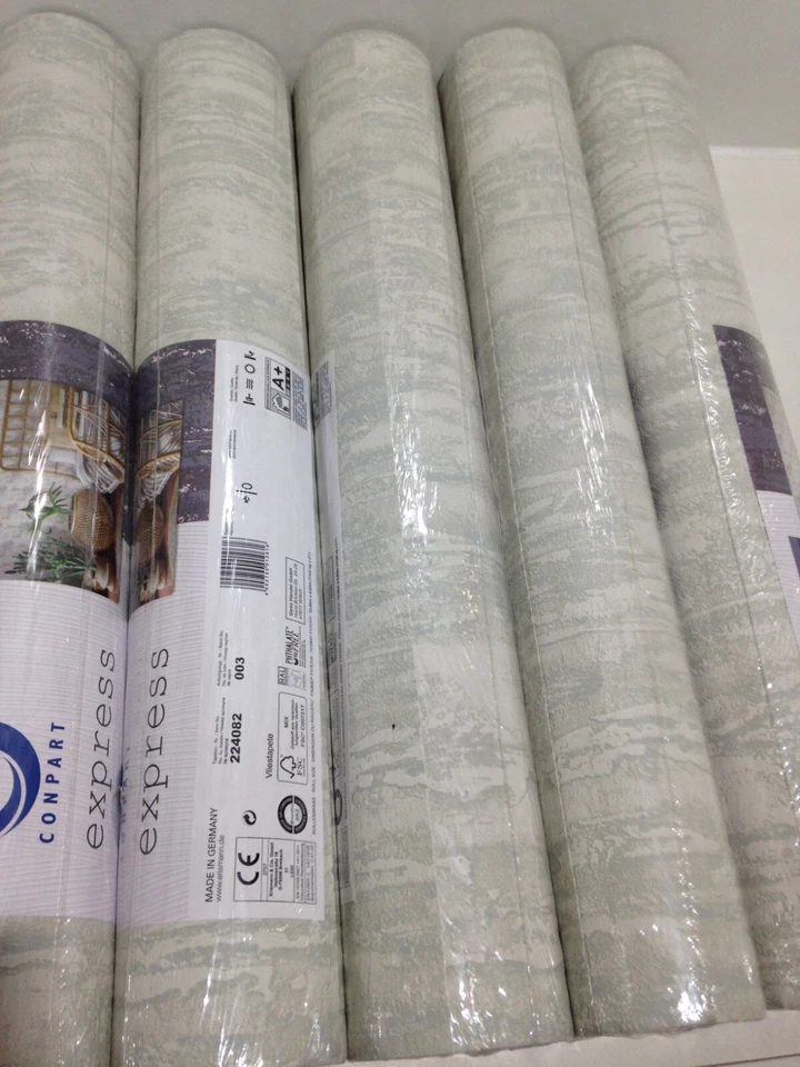 Vliestapete Erismann CONPART 7x 224082 (7Rollen) Putzstruktur Beige Grau - Bild 3 von 4