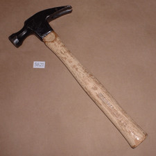 Vintage Stanley Hercules Straight Claw Hammer w/Wood Handle ... Made in USA