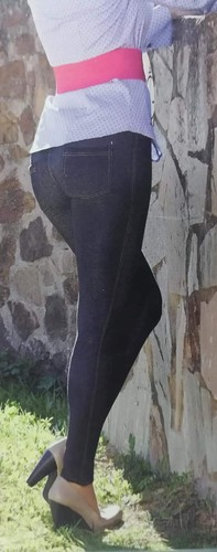 Leggings Mujer Invierno Como Vaqueros - Picture 2 of 28