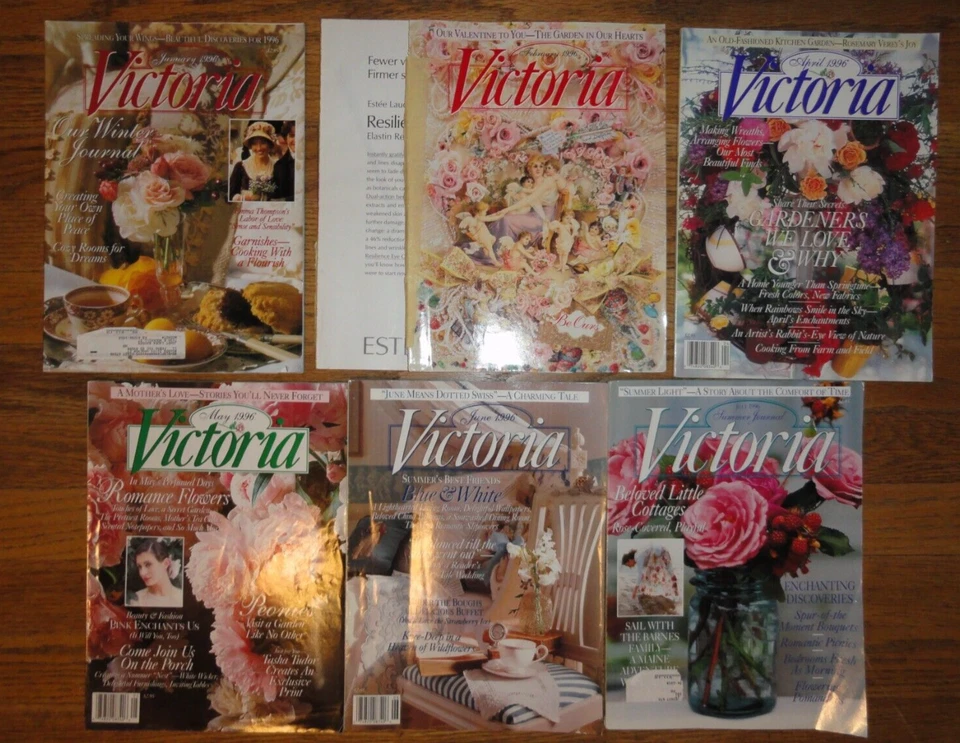Lot of 11 Victoria Magazine 1996 set - Image 2 of 4