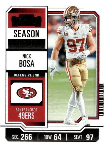 2023 Panini Contenders Nick Bosa #88
