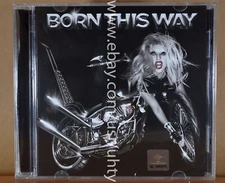 LADY GAGA BORN THIS WAY 2011 RARE ORIGINAL CD ELECTROPOP DANCE-POP SYNTH-POP