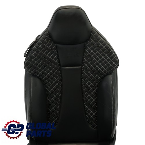 Audi A3 S3 8V Cabrio 3 Door Sport Seat Front Right O/S Heated Leather Black - Picture 2 of 19