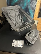 iClimb Low Ultralight Compact Camping Chair w/ Side Pocket and Carry Bag /IC606