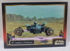1999 Ikon Australia  STAR WARS Episode 1  Trading Cards  #7 Anakin's Podracer