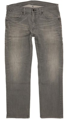 Levi's 504  Herren Grau Straight Regular Stretch Jeans W34 L28 (103569)