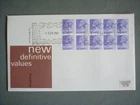 GB DEFINITIVE FDC 1982 £1.55 BOOKLET WINDSOR SPECIAL POSTMARK