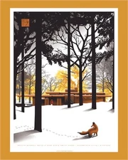 Frank Lloyd Wright Collection: Smith House: Officially Licensed Jigsaw Puzzle by