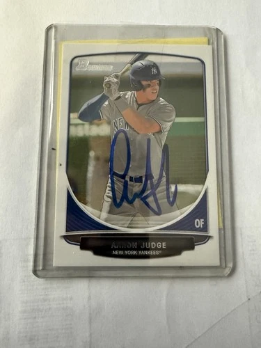 2013 Bowman Draft Picks & Prospects - Draft Picks Chrome Aaron Judge #BDPP19Auto