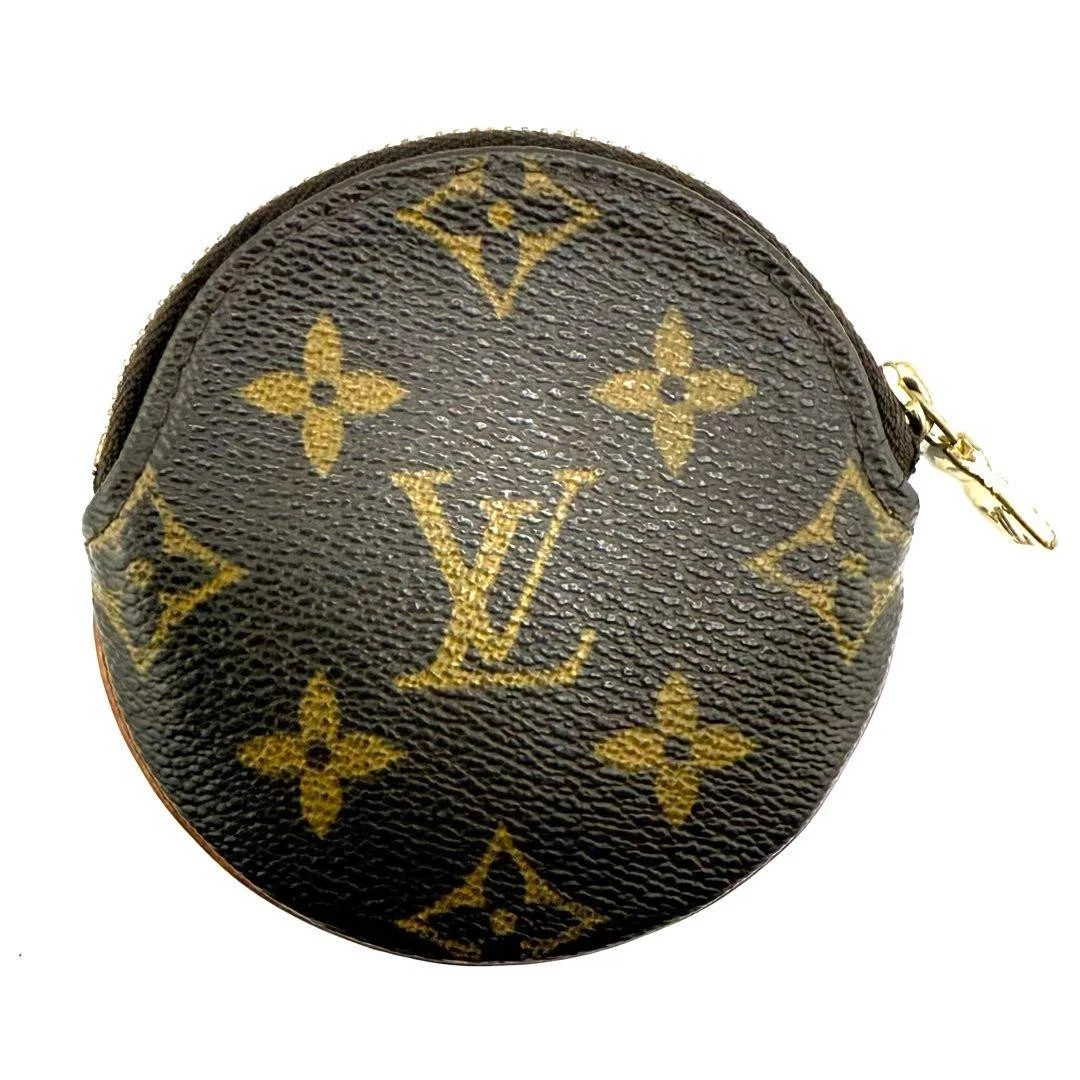 LOUIS VUITTON（LV） Portafoglio LOUIS VUITTON Monogram Porte Monnaie Rond portamonete LV M61926 tela
