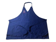 Clipper - Braum's Ice Cream Employee Worker Uniform Blue Kitchen Apron