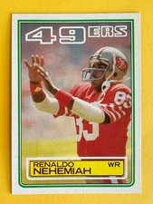 Renaldo Nehemiah 1983 Topps Rookie Football Card #171 - San Francisco 49ers RC