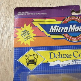 Micro Machines Deluxe Collection VI Jag XKE MB Gull Wing 1936 Ford Roadster