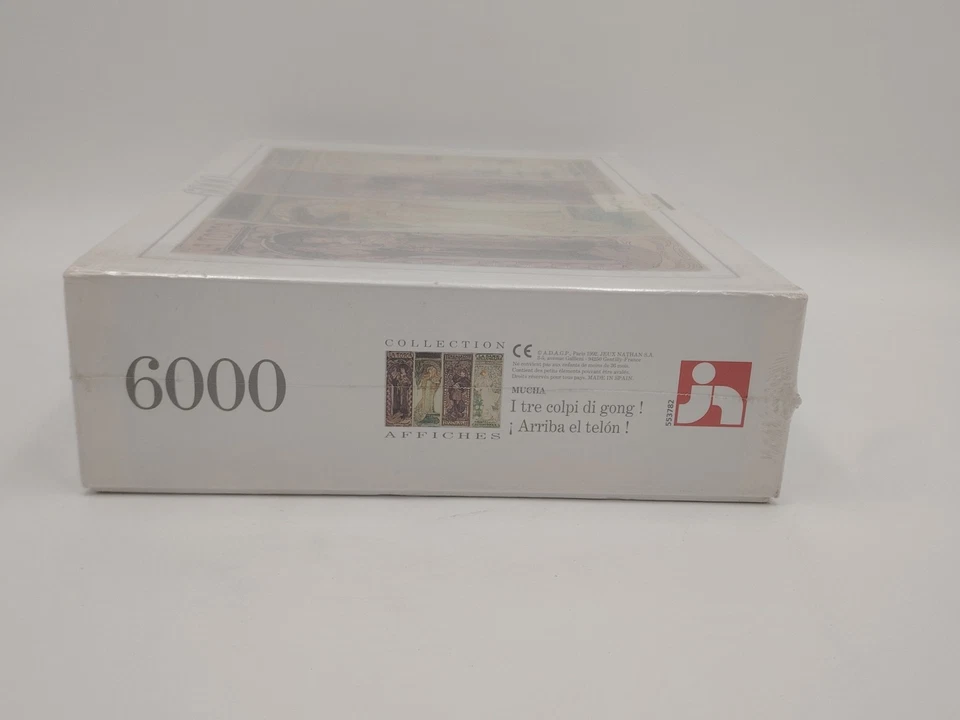New, Nathan, A Night at the Theater, Alphonse Mucha, 6000 Piece Puzzle - Photo 4/4