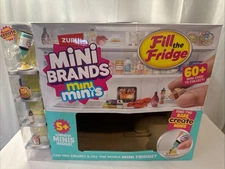 Large Store Display Box ZURU Mini Brands Fill The Fridge Empty Store Display Box