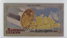 2022 Topps Allen & Ginter Chrome Baseball Lexicon Minis Can Of Corn #BL-1 rs2