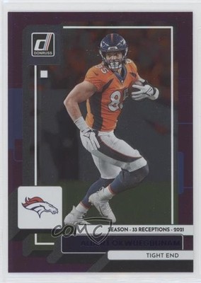 2022 Panini Donruss Season Stat Line 8/33 Albert Okwuegbunam #265 y0i