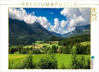 Calvendo Puzzle Berchtesgadener Land | 1000 Pieces, Finished Size 25.2 × 18.9 In