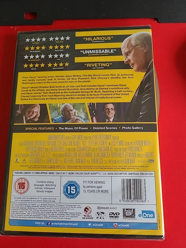 VICE  BRAND NEW SEALED  STEVE CARELL - Image 2 of 2