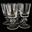 (4) Steuben Glass Co. #7926 Wine Glasses