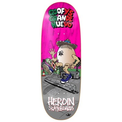 Heroin Skateboard Deck Goofy's Grande Egg (Assorted) 10.75'' x 32.4''