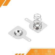 20 Pair AA Semicircle Battery Positive Negative Conversion Spring 12x12mm