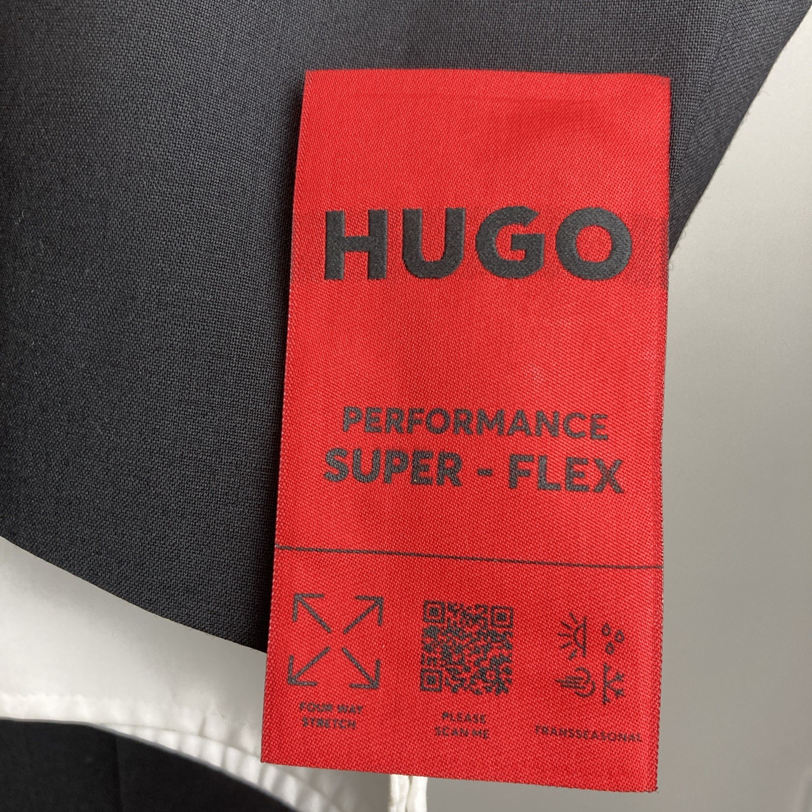 Hugo Boss Men Modern fit 2 Pc Suit Jacket 40 S Pants 34W Black Solid F02258 thumbnail 7