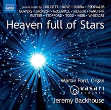 HEAVEN FULL OF STARS - ?rik E envalds: Sta... - Vasari Singers/Backhouse CD SGVG