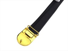 Dunhill belt Black gold Women Authentic secondhand