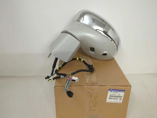 New OEM Mopar Door Mirror 2017-2019 Pacifica Limited Camera Blind Spot White LH